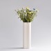 Modern Streamline Ceramic Vase White Porcelain Flower Vase Home Desktop Decor   182535712429